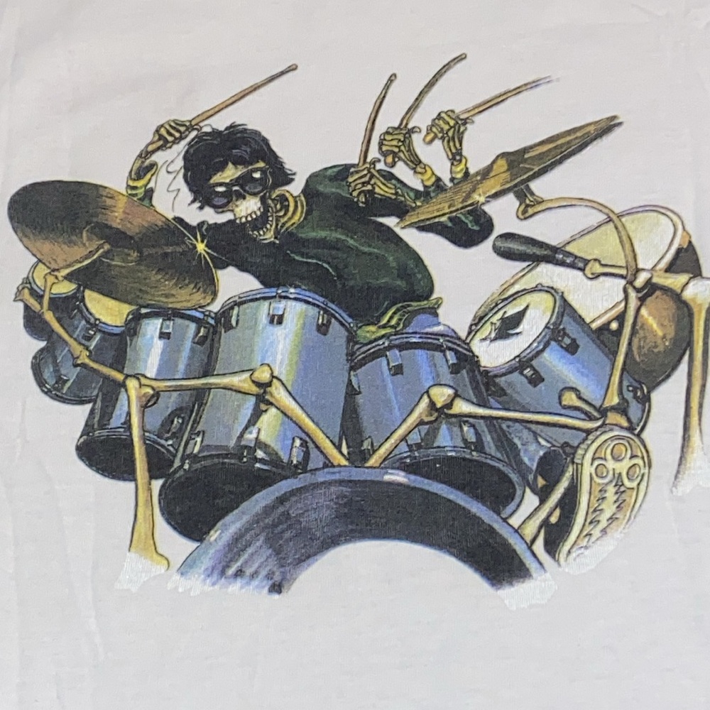 Rare 80s Grateful Dead x Mickey Hart x Rhythm Devils T-shirt. Size M. 20x 25 1/2